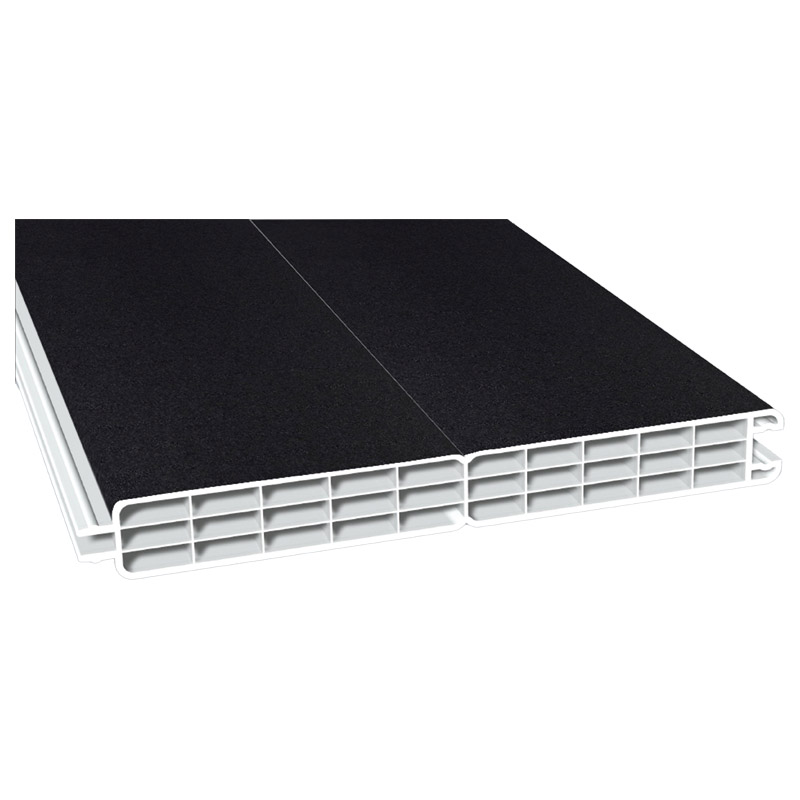 Nut- u. Federprofil 200x24mm Lg. 6,00m foliert 70 2105-167 Schwarzgrau Produktbild BIGPIC L
