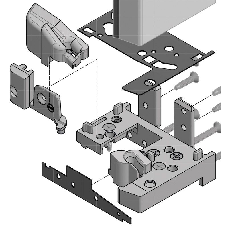 GKG Schwellenhalter SH882 Produktbild BIGPIC L