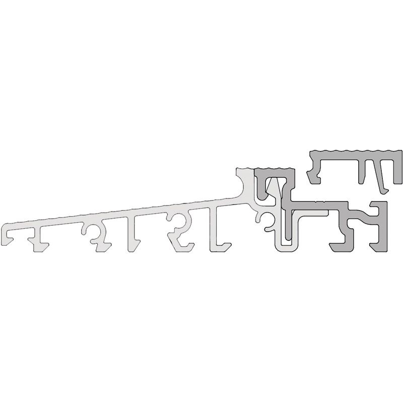 GKG Türschwelle 92 mm TS59222-FL mit loser Schließblechleiste 22 mm Produktbild BIGPIC L