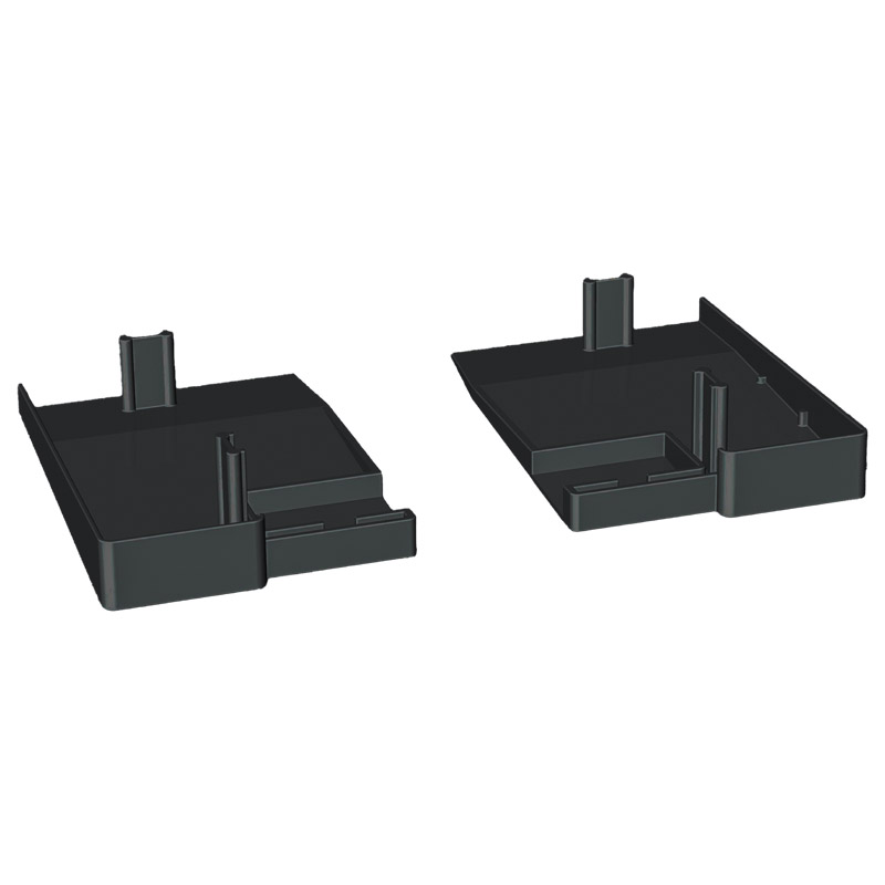 Abschlusskappen für RF 976/933 Anthrazit, VE: 50 Paar Produktbild BIGPIC L