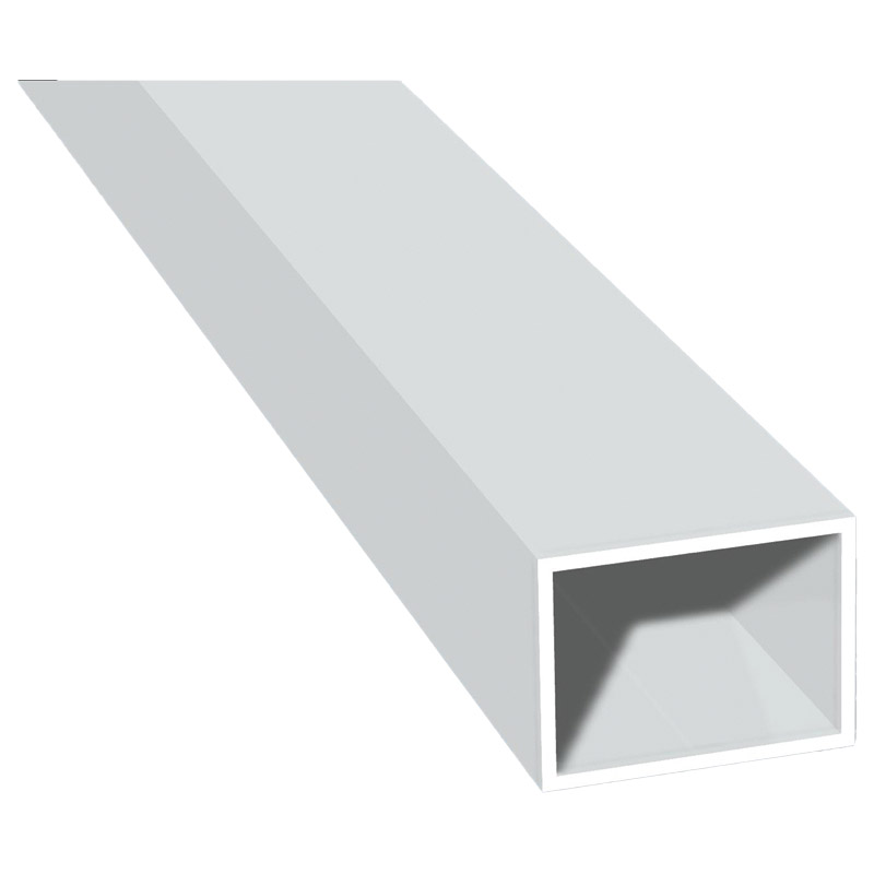 Rechteckrohr 40x30mm Lg. 6,00m Weiß, VE: 60m Produktbild BIGPIC L
