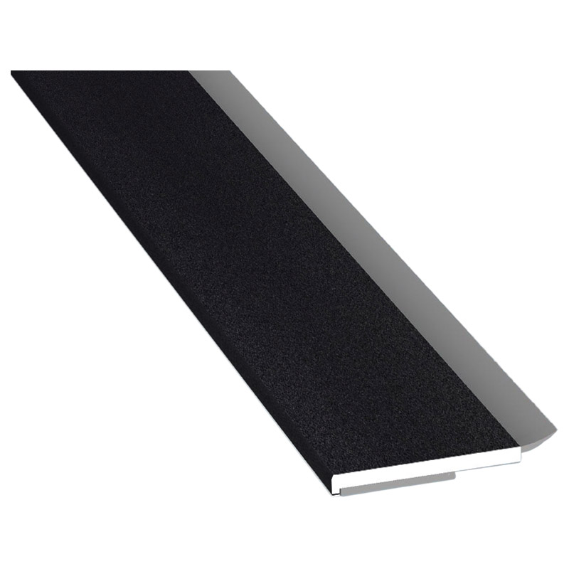 Flachprofil 30x3mm WL SK Lg. 6,00m foliert, WL Schwarz 70 2105-083 Schwarzgrau Glatt Produktbild BIGPIC L