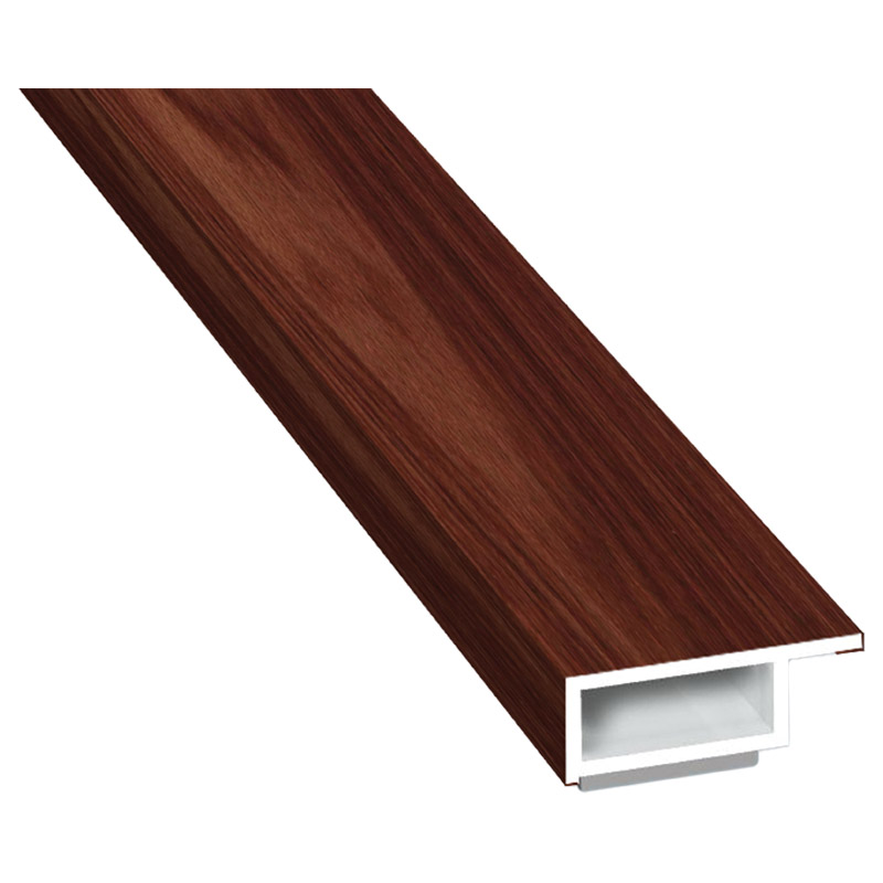 Kammerprofil 20x7mm SK Lg. 6,00m foliert, mit Nase 320 2002-167 Rosewood Produktbild BIGPIC L