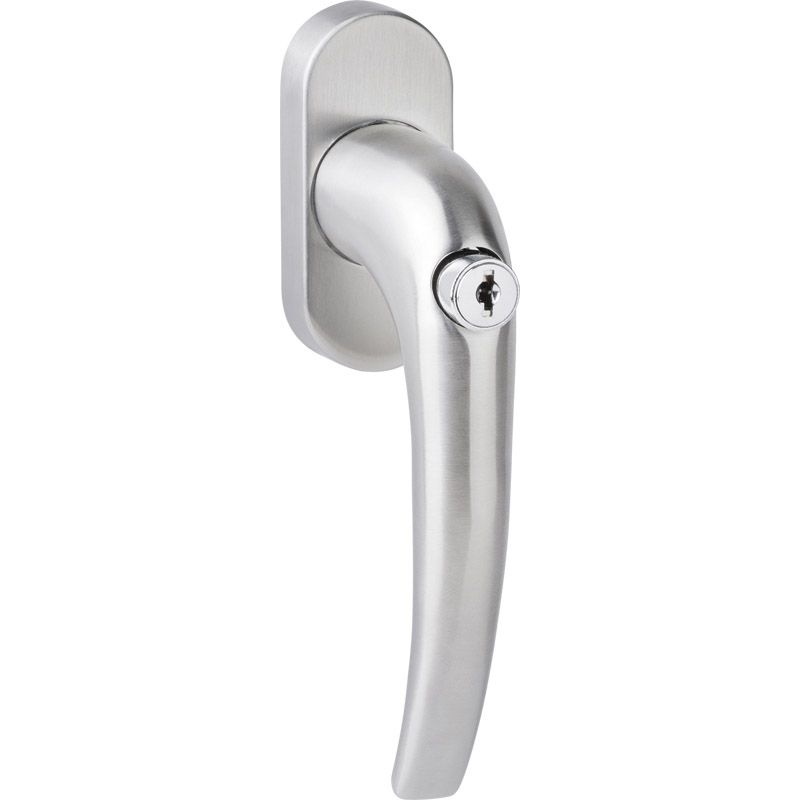 greenteQ Fenstergriff FG65.SG100.ER abschließbar - 100NM inkl. Schrauben Produktbild BIGPIC L