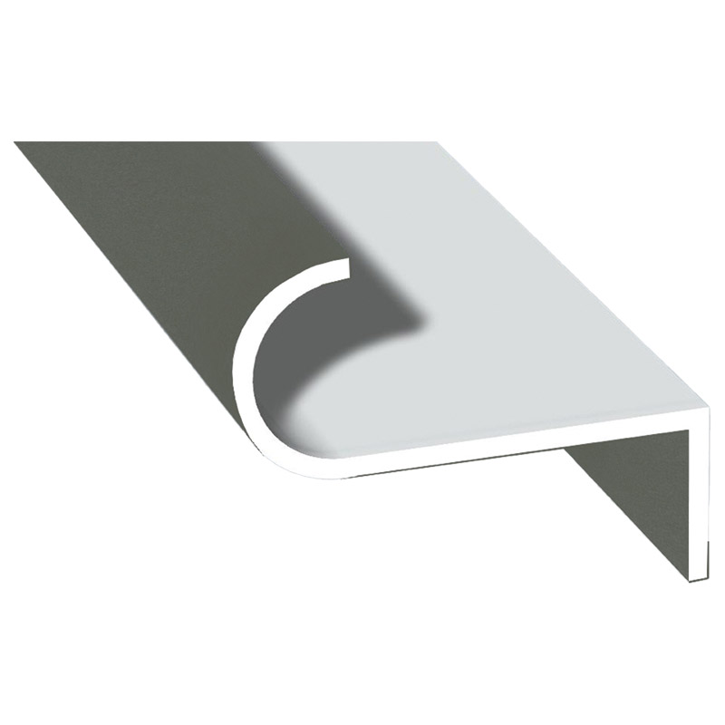 Abrollprofil schraubbar Lg. 6,00m foliert 70 3905-083 Quarzgrau Glatt Produktbild BIGPIC L