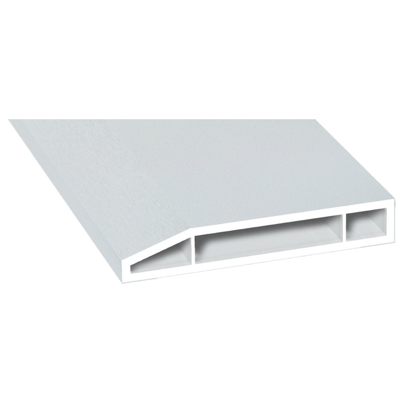 Zierleiste 60x10mm Lg. 6,00m foliert 72 5105-167 Lichtgrau Produktbild BIGPIC L
