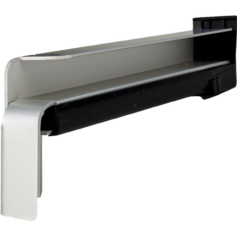 BF4006-Z silberfarbig EV1 - Aluminium-Gleitabschluss inkl. Dichtset mit Dehnungsausgleich Produktbild BIGPIC L