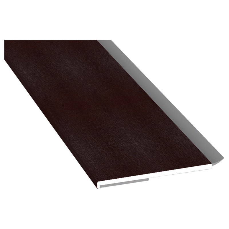 Flachprofil 50x3mm WL SK Lg. 6,00m foliert, WL Schwarz 80 9905-167 Maronibraun Produktbild BIGPIC L