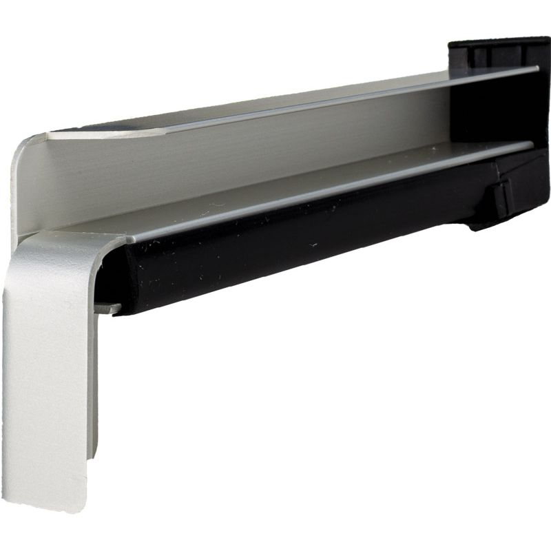BF4006-Z silberfarbig EV1 - Aluminium-Gleitabschluss inkl. Dichtset mit Dehnungsausgleich Produktbild BIGPIC L