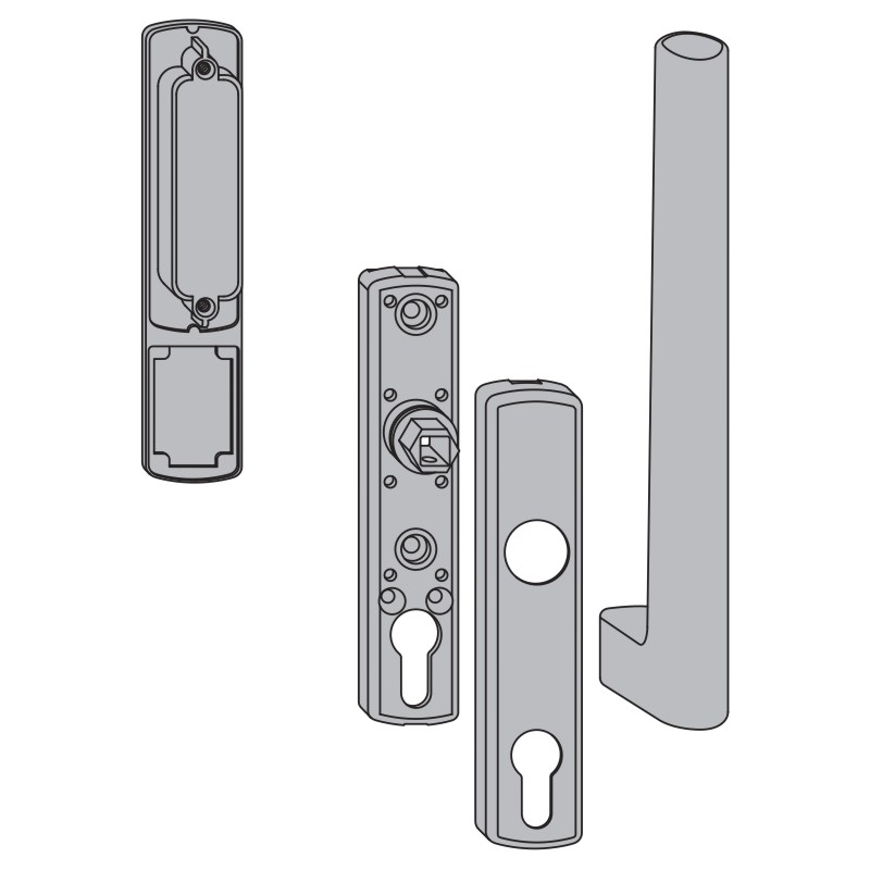 Hebel Si-line HS300 PZ Ral 9003 Krt1 Produktbild BIGPIC L