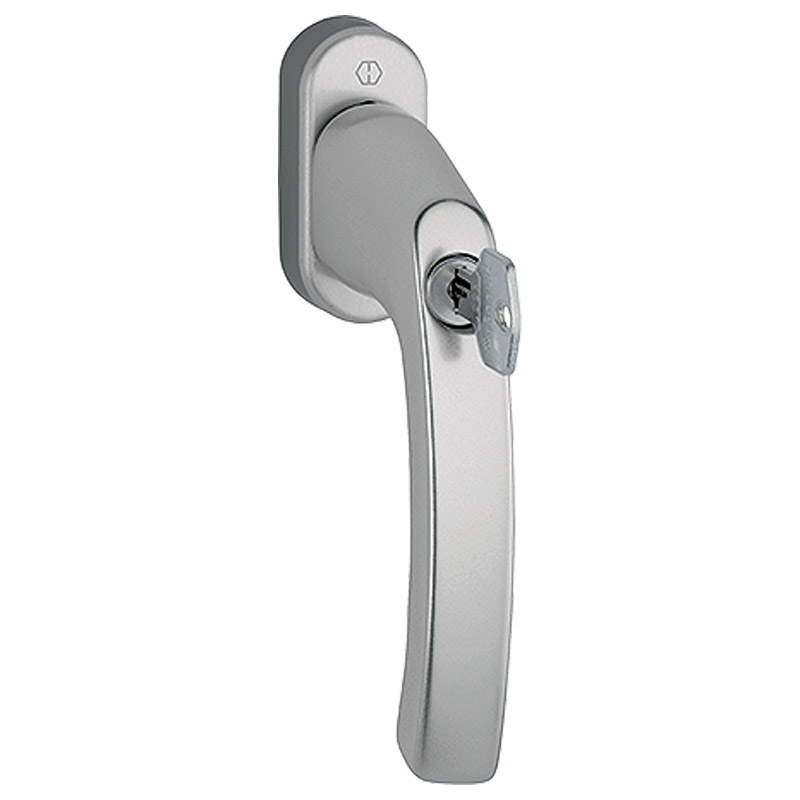 HOPPE Fenstergriff Liege 0540S/U26 100NM Secu100® abschließbar - inkl. Schrauben Produktbild BIGPIC L