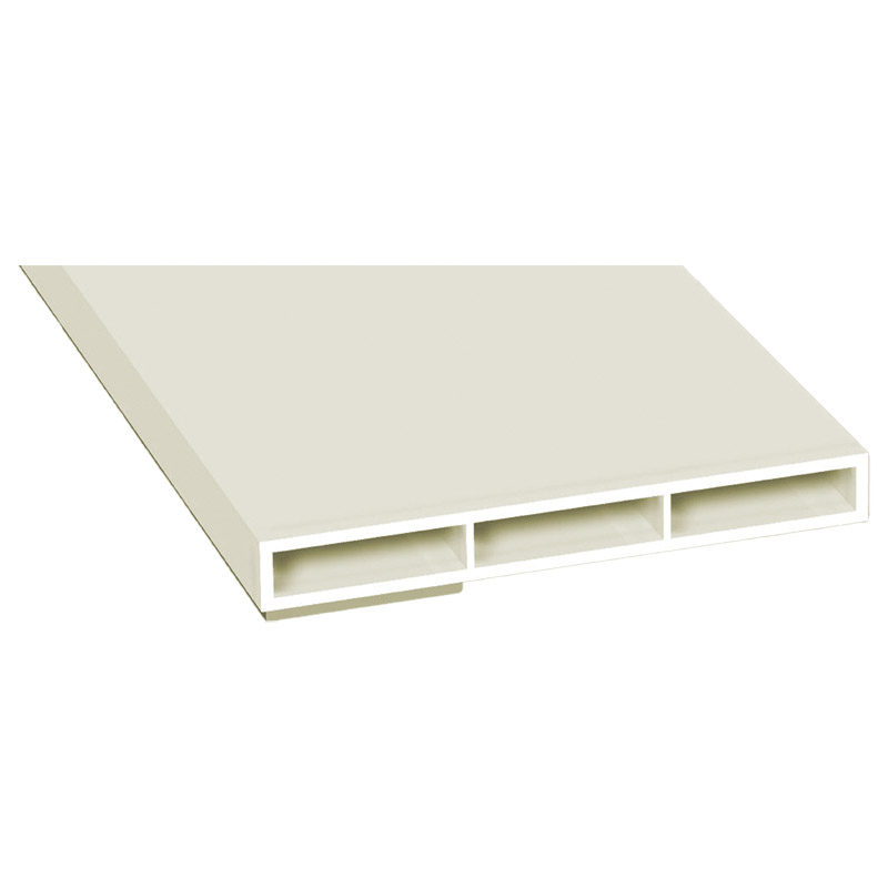 Kammerprofil 60x7mm SK Lg. 6,00m ohne Nase, Cremeweiß, VE: 60m Produktbild BIGPIC L