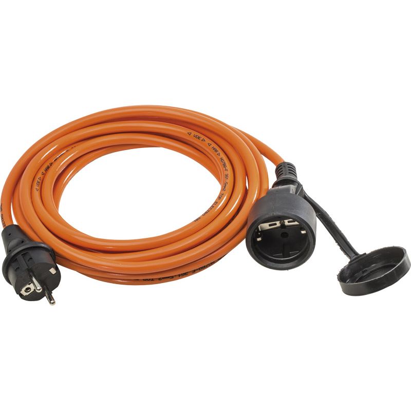 PUR-Verlängerung 230 V, orange, 10m Produktbild BIGPIC L