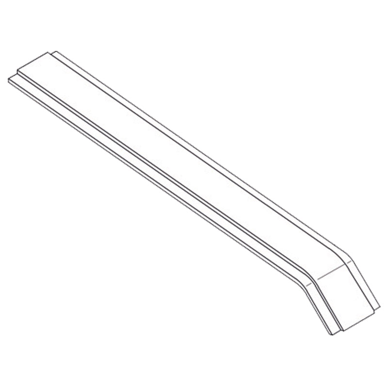 Flachblech zu Halter RV4-40 230 mm Produktbild BIGPIC L