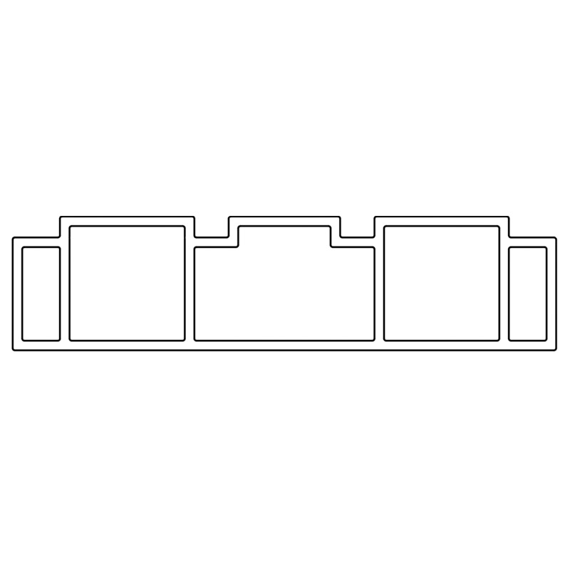 Verstärkungsprofil AW6060 6500 mm Produktbild BIGPIC L