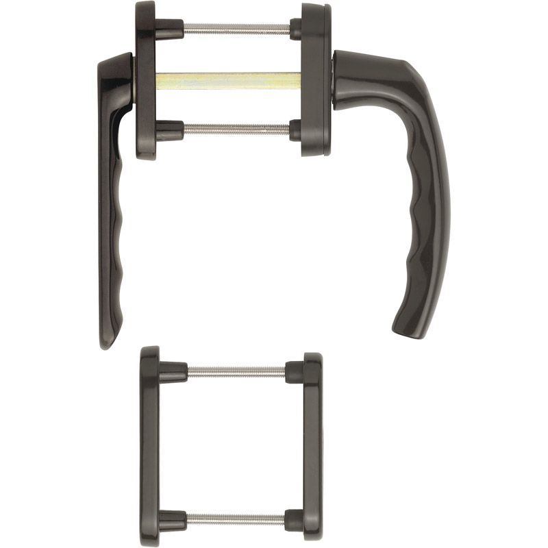 HOPPE Balkon-/Fenstertür-Garnitur ATLANTA 099KH/66N/U26/0530/66NS/49PNS flacher Griff Produktbild BIGPIC L