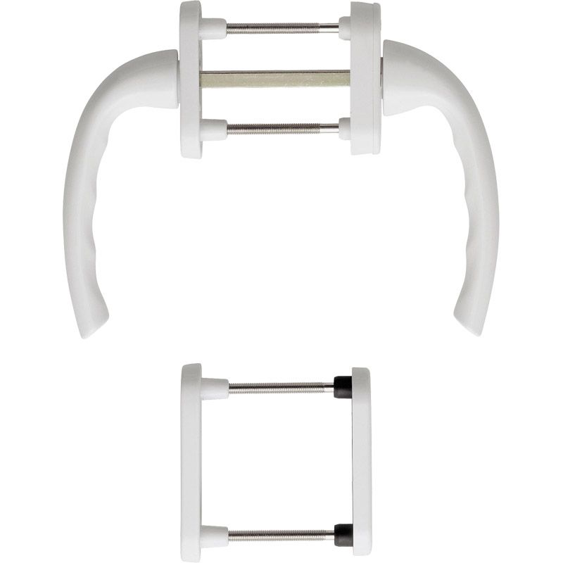 HOPPE Balkon-/Fenstertür-Garnitur TOKYO 0710RH/66N/U26/0710/66NS/49PNS Produktbild BIGPIC L