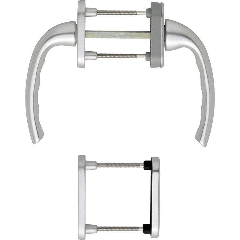 HOPPE Balkon-/Fenstertür-Garnitur TOKYO 0710RH/66N/U26/0710/66NS/49PNS Produktbild BIGPIC L