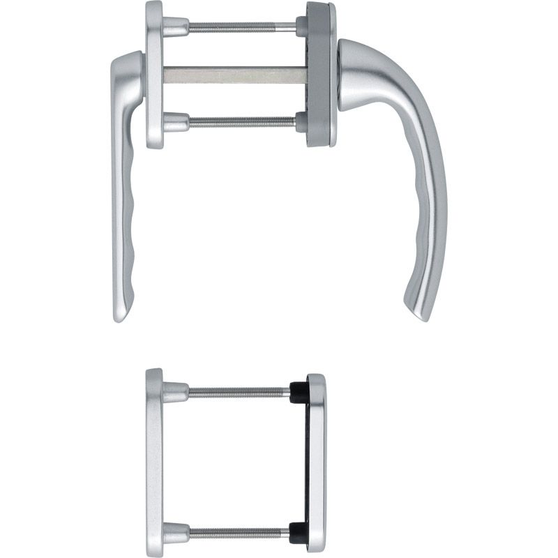 HOPPE Balkon-/Fenstertür-Garnitur TOKYO 099KH/66N/U26/0710/66NS/49PNS flacher Griff Produktbild BIGPIC L