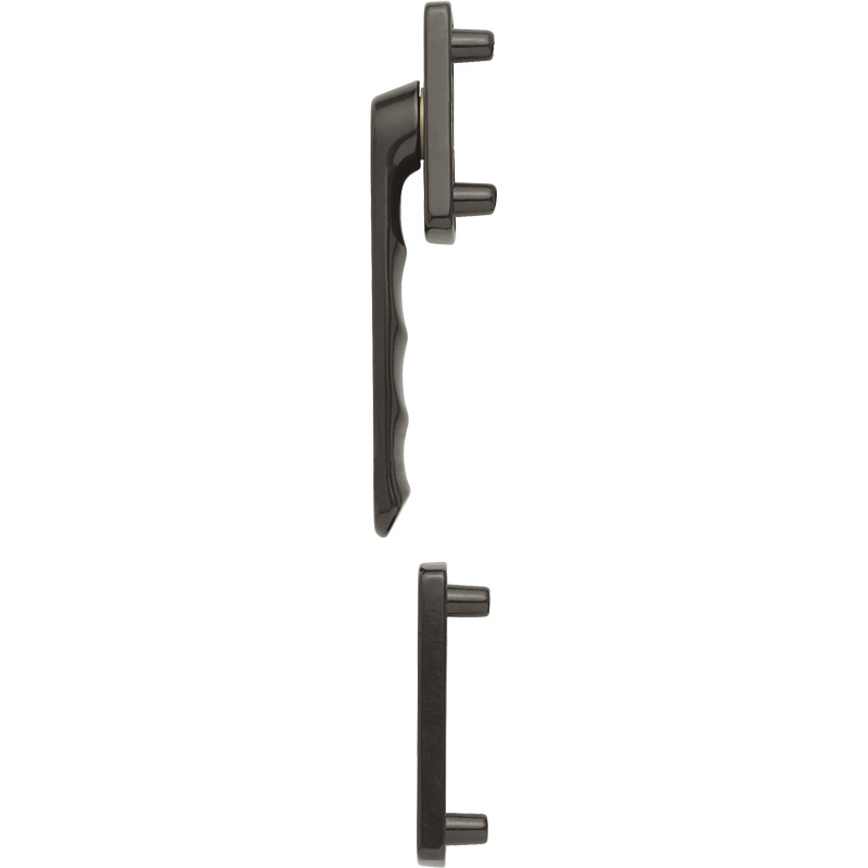 HOPPE Balkon-/Fenstertür-Halbgarnitur Außenseite 099KH/961N/962NS flacher Griff Produktbild BIGPIC L