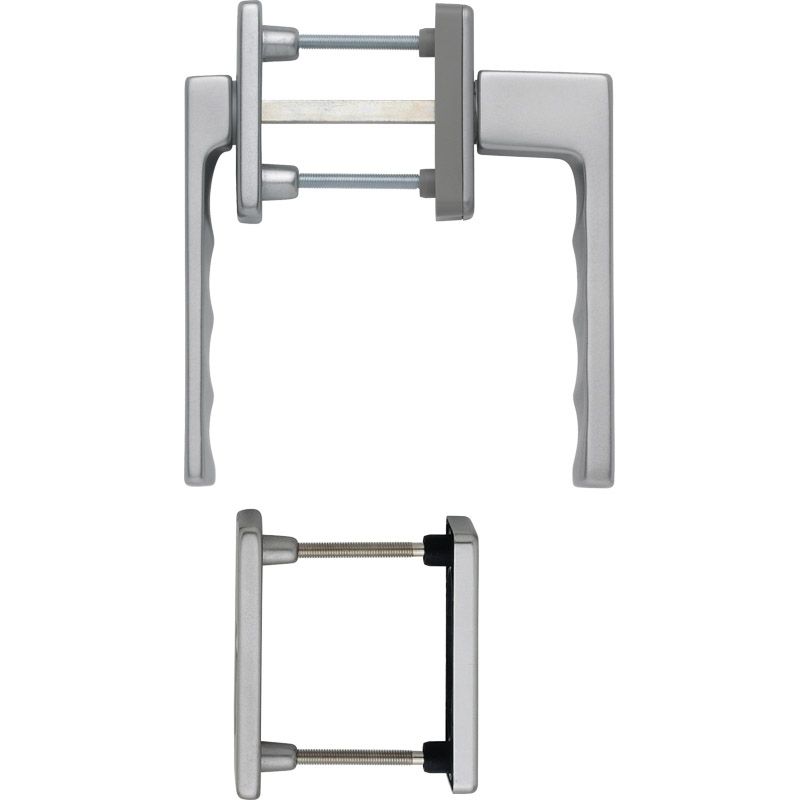 HOPPE Balkon-/Fenstertür-Garnitur TOULON 0737KH/51N/U34/0737/51NS/51PNS flacher Griff Produktbild BIGPIC L