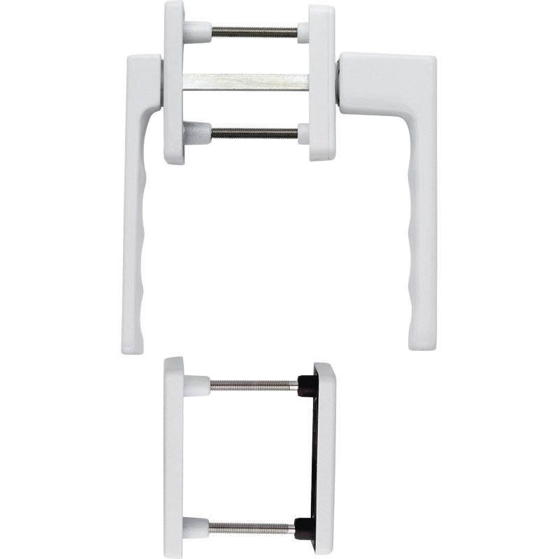 HOPPE Balkon-/Fenstertür-Garnitur TOULON 0737KH/51N/U34/0737/51NS/51PNS flacher Griff Produktbild BIGPIC L