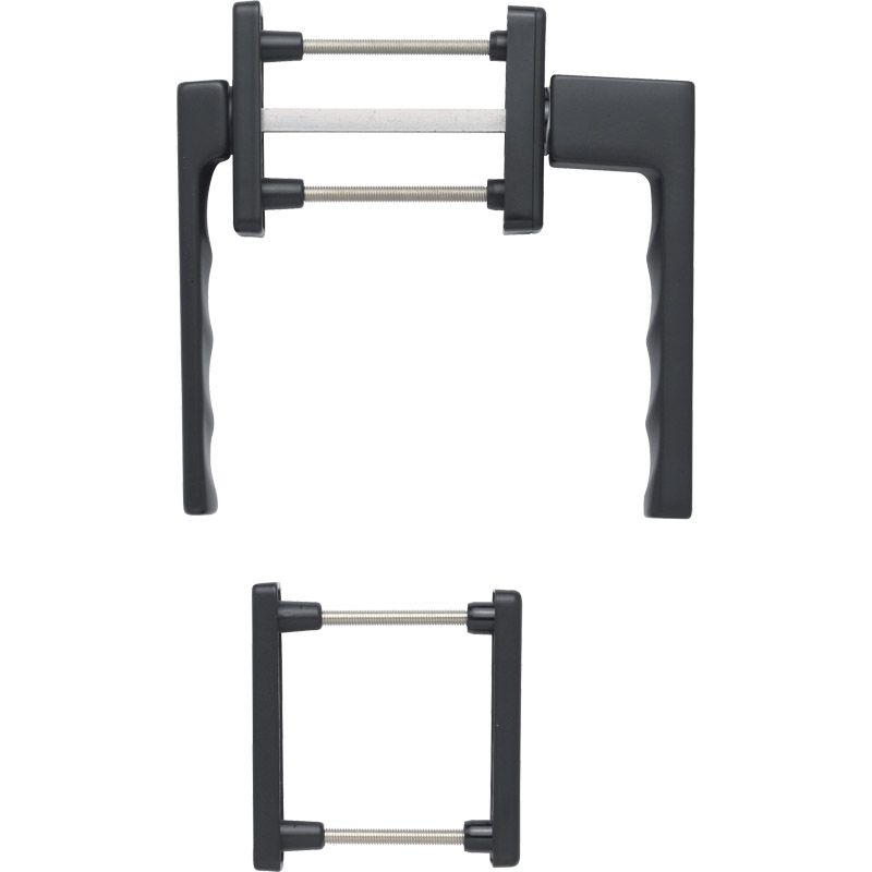 HOPPE Balkon-/Fenstertür-Garnitur TOULON 0737KH/51N/U34/0737/51NS/51PNS flacher Griff Produktbild BIGPIC L