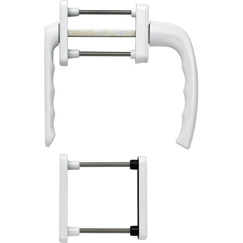 HOPPE Balkon-/Fenstertür-Garnitur NEW YORK 099KH/961N/U10/0810/962NS/PNS flacher Griff Produktbild BIGPIC L