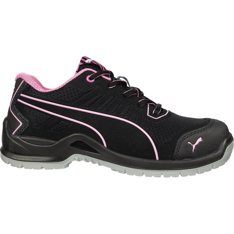 PUMA Damensicherheitsschuh Fuse TC Pink Wns Low S1P SRC schwarz/pink Produktbild BIGPIC L