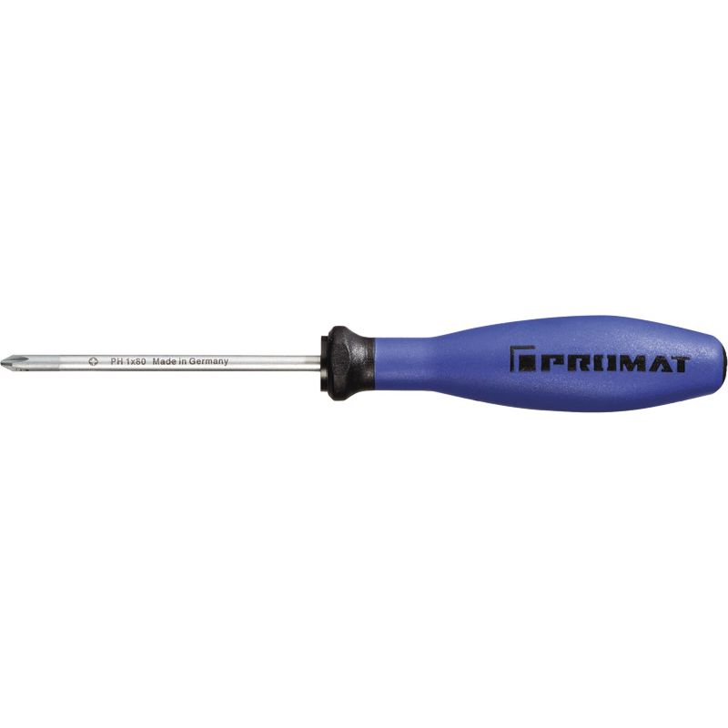PROMAT Schraubendreher PH mit Rundklinge und 3-Komponentengriff Produktbild BIGPIC L