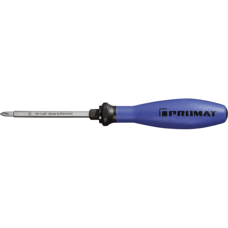 PROMAT Schraubendreher PH mit Sechskantklinge und 3-Komponentengriff Produktbild BIGPIC L