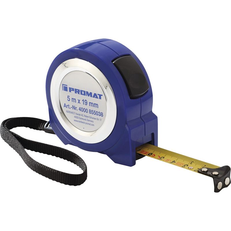 PROMAT Taschenrollbandmaß Arretierung Produktbild BIGPIC L