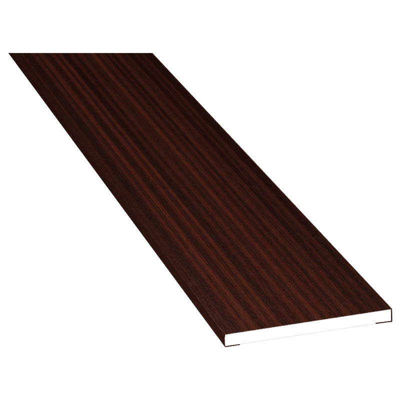 Flachprofil 40x3mm Lg. 6,00m foliert 209 7013-167 Mahagoni Produktbild BIGPIC L