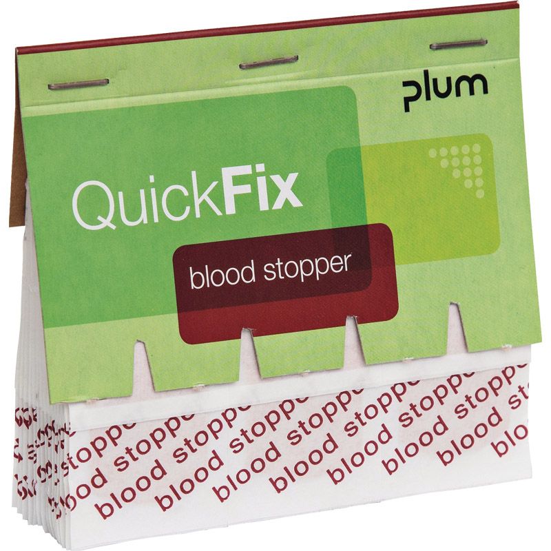 Pflasterstrips QuickFix Blood Stopper 45 St./Refill PLUM Produktbild BIGPIC L