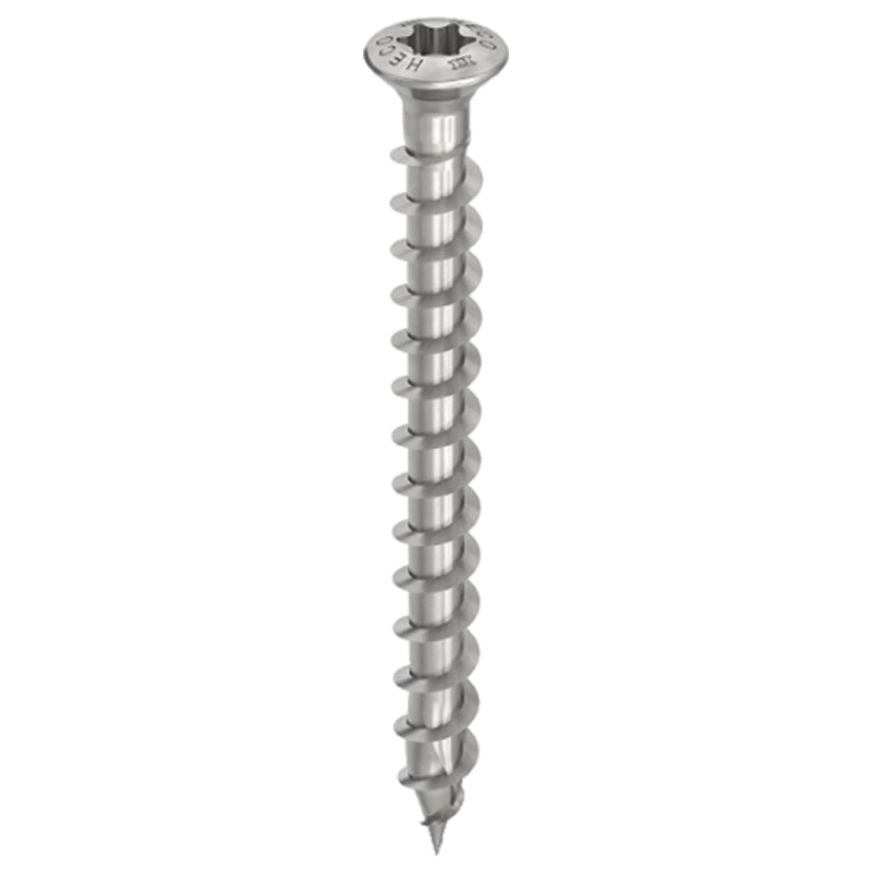 HECO-TOPIX-plus Fassadenschraube, Vollgewinde, Linsensenkkopf, HD, Edelstahl Produktbild BIGPIC L