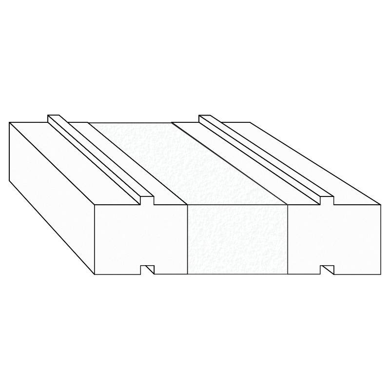 greenteQ Unterbaudämmprofil HST hochdämmend für Maco Fiber-Therm GFK 180 Produktbild BIGPIC L