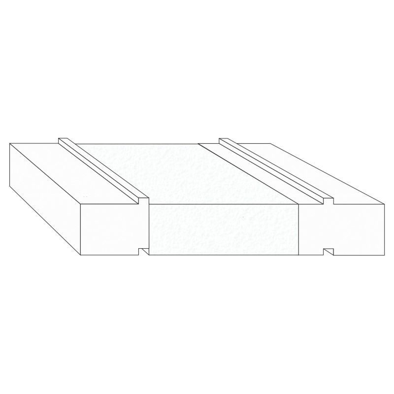 greenteQ Unterbaudämmprofil HST hochdämmend für Siegenia ECO PASS B203 R Produktbild BIGPIC L