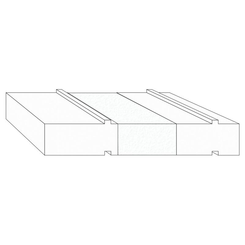 greenteQ Unterbaudämmprofil HST hochdämmend für Siegenia ECO PASS B190 Produktbild BIGPIC L