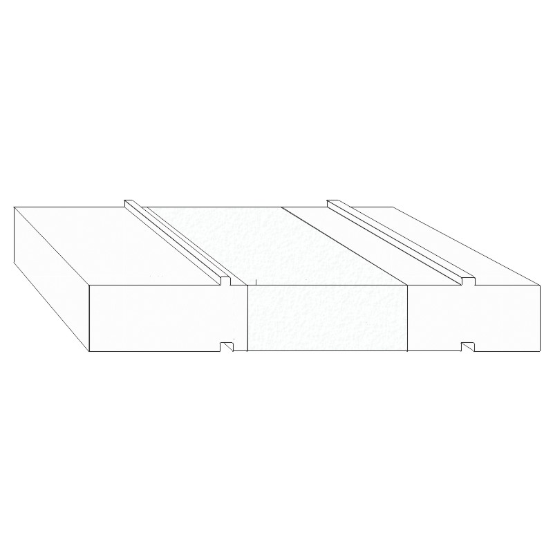 greenteQ Unterbaudämmprofil HST hochdämmend für Siegenia ECO PASS B207 Produktbild BIGPIC L