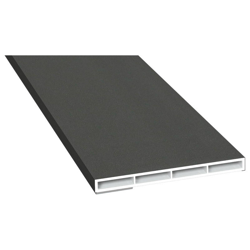 Kammerprofil 80x7mm SK Lg. 6,00m foliert, ohne Nase 436 1014 Alux DB 703 Produktbild BIGPIC L