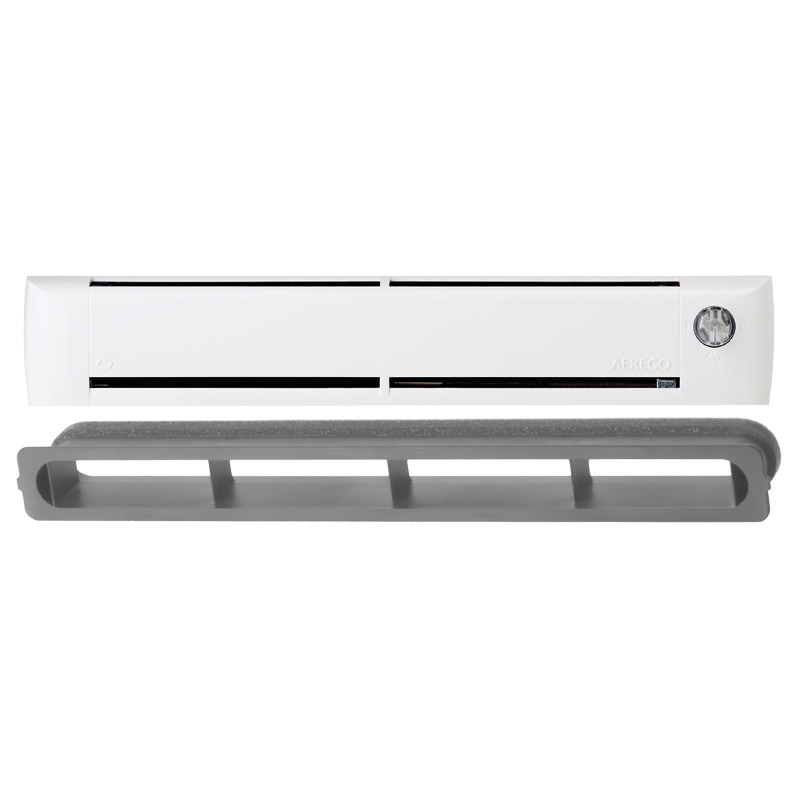 AERECO feuchtegeführter Außenbauteil-Luftdurchlass ZUROH 110 OD + ROLK 01 Produktbild BIGPIC L