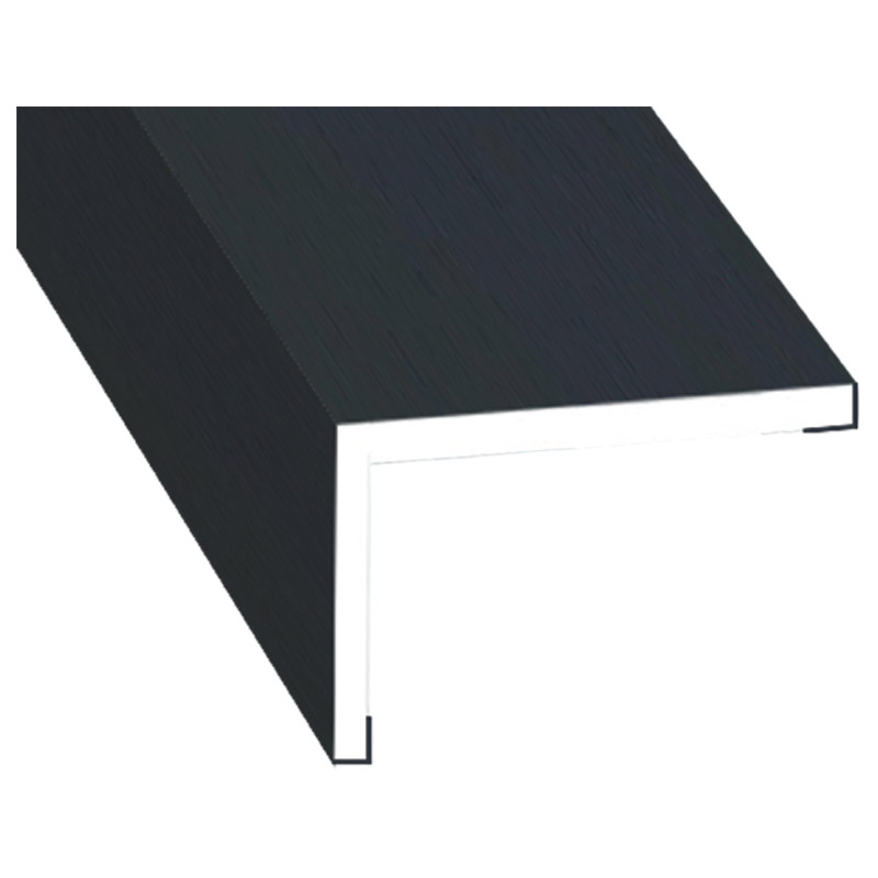 Winkelprofil 25x40x2mm Lg. 6,00m Außen foliert 70 1605-167 Anthrazitgrau Produktbild BIGPIC L