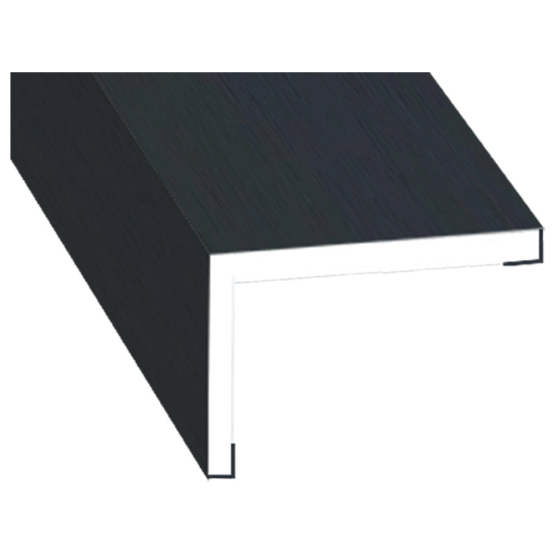 Winkelprofil 20x30x2,5mm  Außen foliert 70 1605-167 Anthrazitgrau Produktbild BIGPIC L