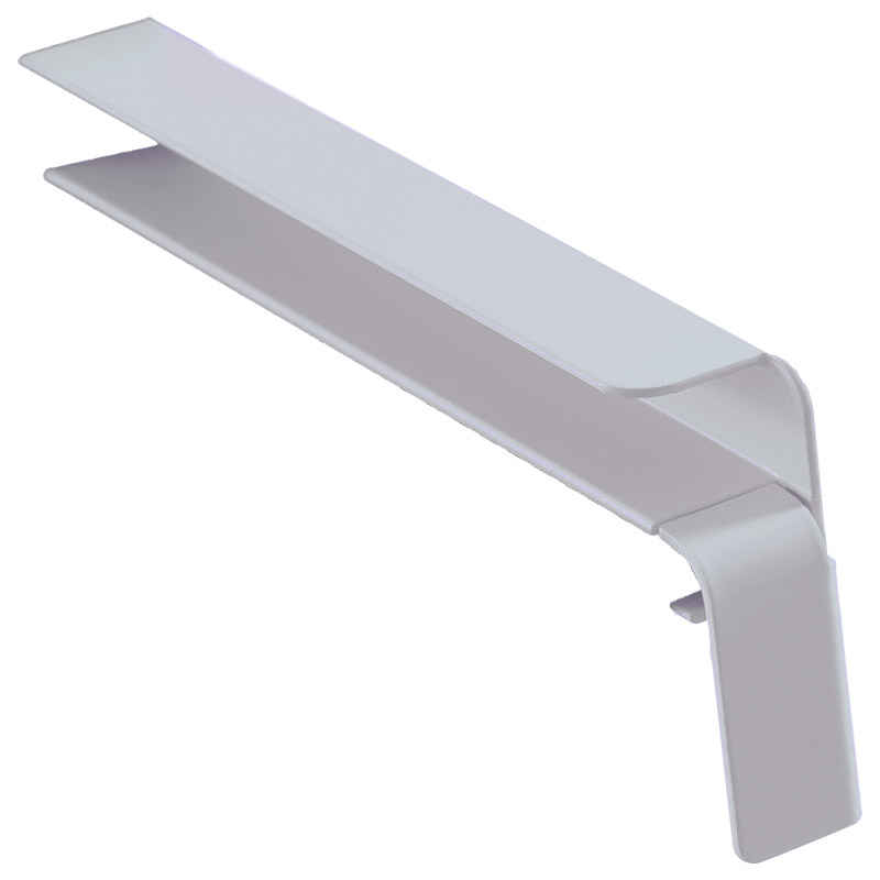 BF2506-Z blank - Aluminium-Gleitabschluss ohne Dichtset Produktbild BIGPIC L