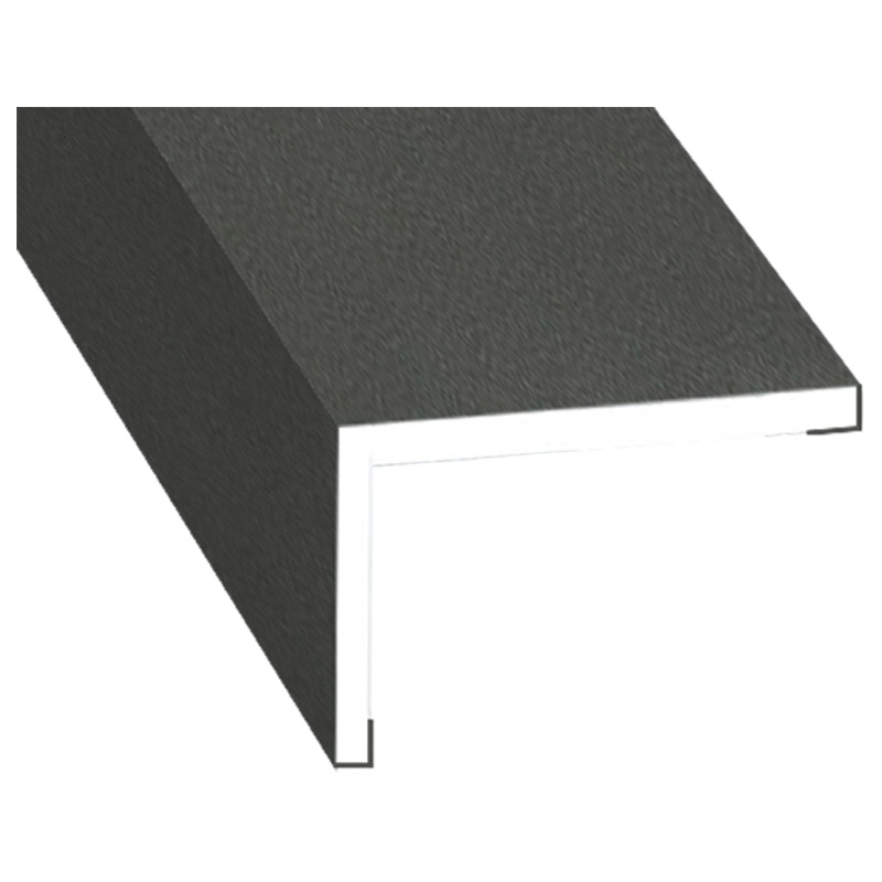 Winkelprofil 25x40x2mm Lg. 6,00m Außen foliert 436 1014 Alux DB 703 Produktbild BIGPIC L