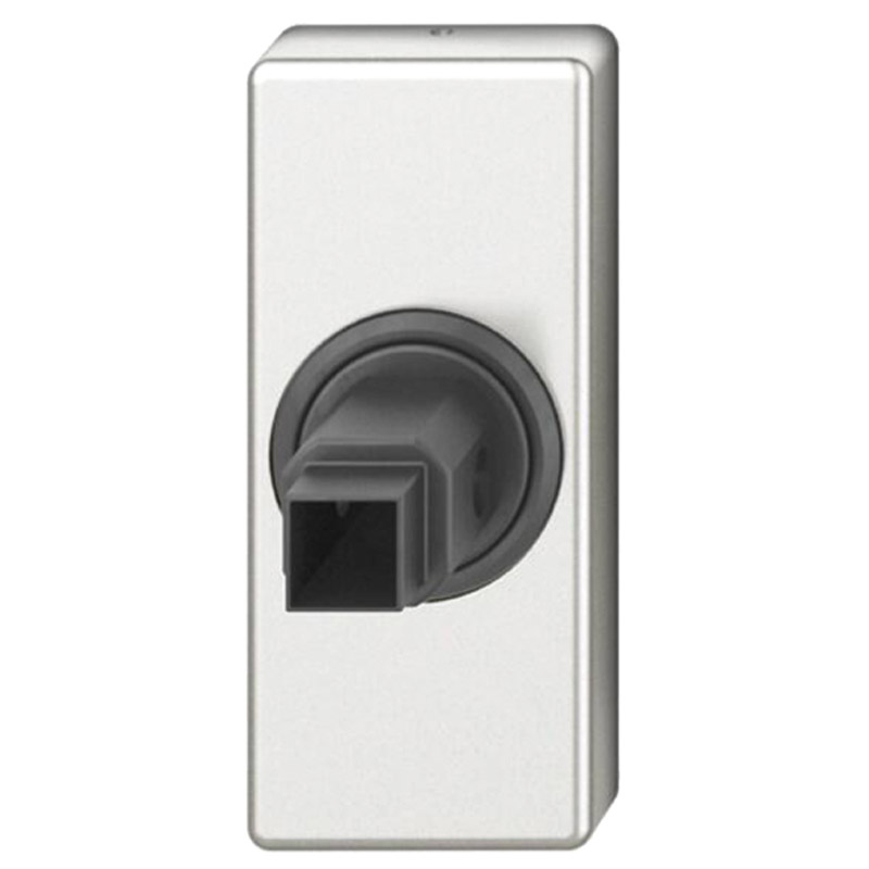 FSB aufliegende Fenstergriffrosette eckig schmal in Objektausführung 34 0000 09032 Produktbild BIGPIC L