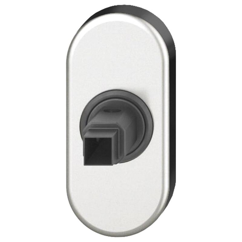 FSB flächenbündige Fenstergriffrosette oval in Objektausführung 34 0000 09034 Produktbild BIGPIC L