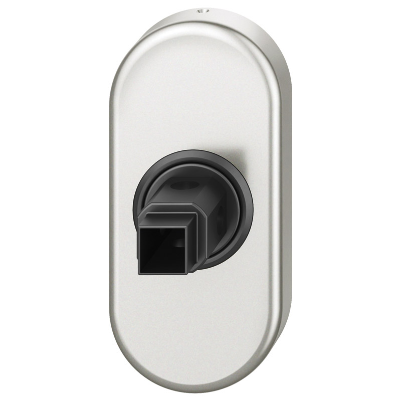 FSB aufliegende Fenstergriffrosette oval in Objektausführung 34 0000 09039 Produktbild BIGPIC L