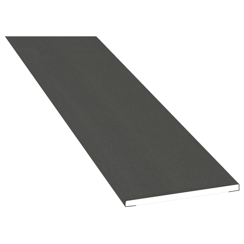 Flachprofil 70x3mm Lg. 6,00m foliert 436 1014 Alux DB 703 Produktbild BIGPIC L