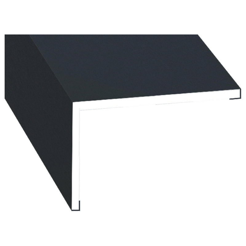 Winkelprofil 40x60x3mm Lg. 6,00m Außen foliert 70 1605-167 Anthrazitgrau Produktbild BIGPIC L